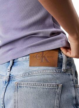 Bermudas Calvin Klein Jeans Denim für Damen