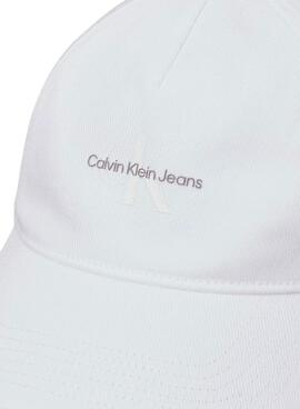 Kappe Calvin Klein Jeans Printed weiß für Damen
