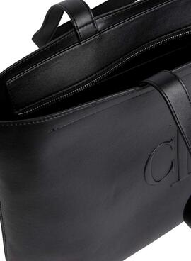 Handtasche Calvin Klein Jeans Tote Schwarz für Damen