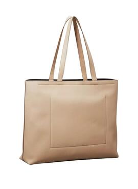 Handtasche Calvin Klein Jeans Tote beige für Damen