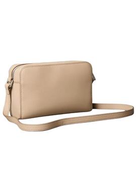 Handtasche Calvin Klein Jeans Sculpted Kamera beige für Damen