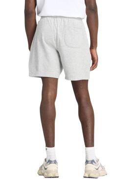 Kurze Hose New Balance 7 French Terry grau für Herren