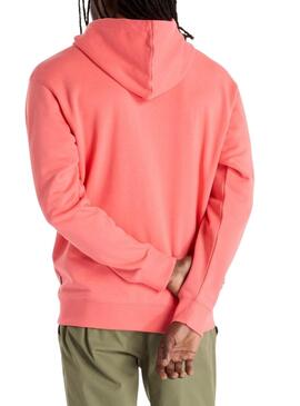 Kapuzenpullover New Balance mit Korallenlogo für Herren 