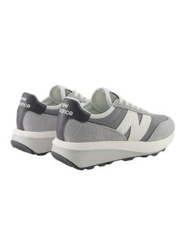Turnschuhe New Balance 370 AH grau für Herren und Damen
