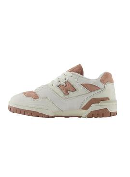 Turnschuhe New Balance BBW550 PE rosa für Damen