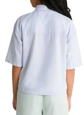 T-Shirt Vans Mcmillan Streifen Türkis für Herren