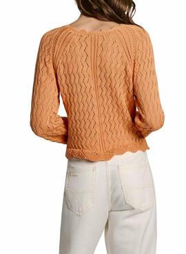 Pullover Pepe Jeans Olya orange für Frauen