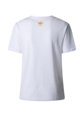 T-shirt Pepe Jeans Viola weiß für Damen