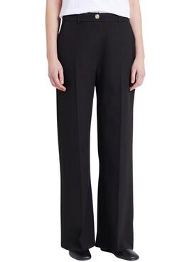 Hose Naf Naf Rayon Schwarz für Damen