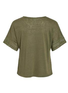 T-shirt Vila Vinulan in Grün für Frauen
