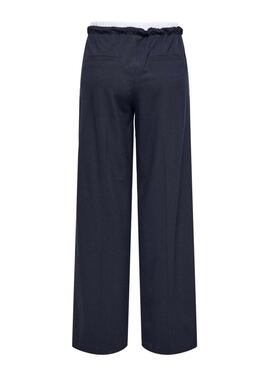 Hose Only Nela in Marineblau für Damen