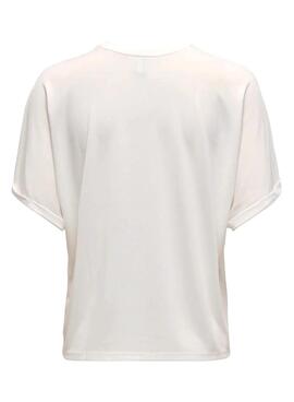 T-shirt Only Free weiß für Frauen