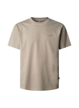 T-shirt Pepe Jeans Jacko beige für Männer