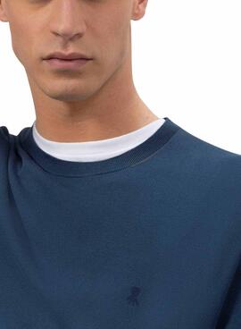 Pullover El Pulpo Basic Logo Blaue für Männer