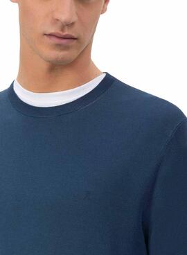 Pullover El Pulpo Basic Logo Blaue für Männer