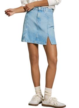 Rock Pepe Jeans Schlitz Denim für Frauen