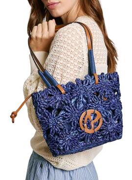 Handtasche Pepe Jeans Gina Sunrise blau für Frauen