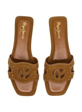 Sandalen Pepe Jeans Frida Soft braun für Frauen