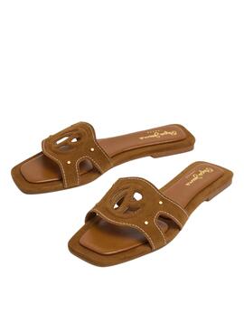 Sandalen Pepe Jeans Frida Soft braun für Frauen