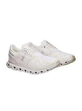 Sneakers On Running Cloud 6 Weiße für Frauen
