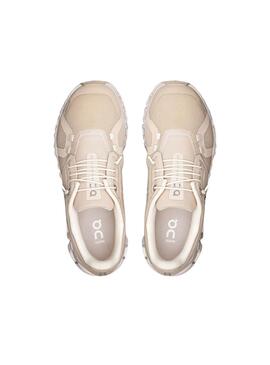 On Running Cloud 6 Beige Sneakers für Frauen