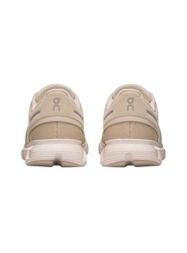 On Running Cloud 6 Beige Sneakers für Frauen