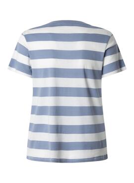 T-Shirt Pepe Jeans Jinx blau für Frauen