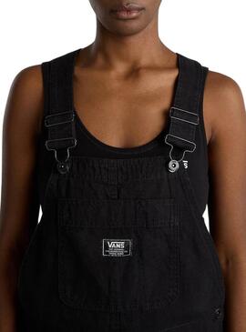 Vans Ground Work Schwarzer Overall für Frauen