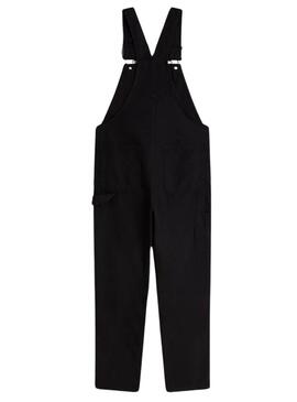 Vans Ground Work Schwarzer Overall für Frauen