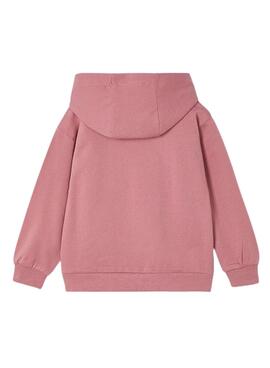Sweatshirt Mayoral bestickt in Rosa für Mädchen