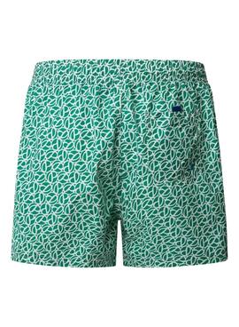 Badehose Pepe Jeans Print in Grün für Männer