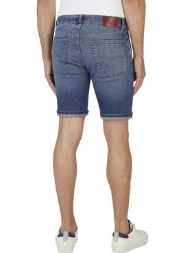 Bermuda Pepe Jeans Hatch Slim blau für Männer