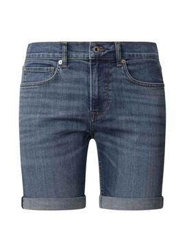 Bermuda Pepe Jeans Hatch Slim blau für Männer