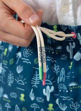 Badehose El Pulpo Blumenmuster für Männer