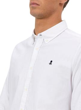 Hemd El pulpo Oxford in Weiß für Männer