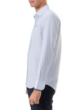 Hemd El Pulpo Vichy-Karo in Blau für Männer