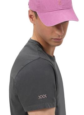 T-Shirt Der  El Pulpo bedruckt Surfen Wellen grau für Männer