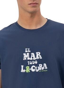 T-shirt  El Pulpo  El Mar Heilt Alles marin für Männer