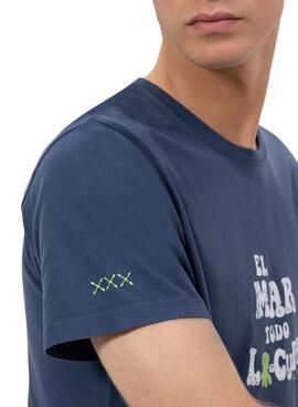 T-shirt  El Pulpo  El Mar Heilt Alles marin für Männer