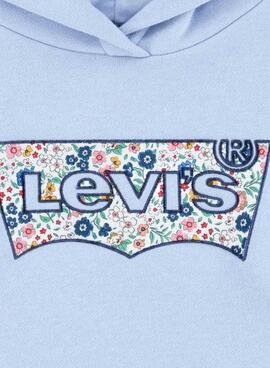 Sudadera Levis Batwing Floral Kapuze für Mädchen
