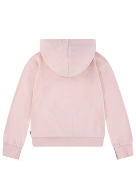 Kapuzenpullover Levis Seasonal in Rosa für Mädchen