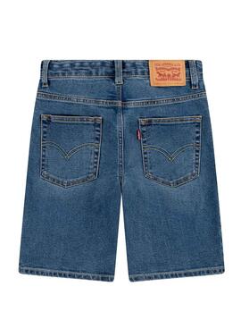 Kurze Levi's 511 Slim Blue Jeans für Jungen.
