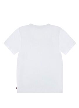 T-shirt Levis Crashing Waves  in Weiß für Jungen