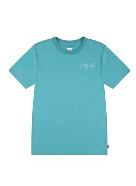 T-Shirt Levis Sun blau für Jungen