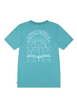 T-Shirt Levis Sun blau für Jungen
