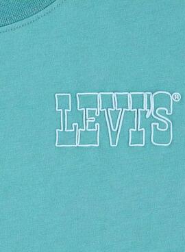 T-Shirt Levis Sun blau für Jungen