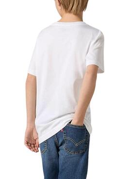 T-Shirt Levis Off Road weiß für Kinder