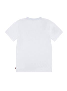 T-Shirt Levis Off Road weiß für Kinder