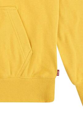 Sweatshirt Levis Batwing Kapuze gelb für Jungen