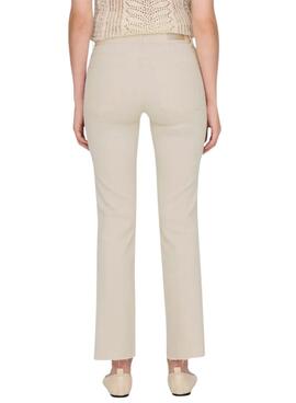 Hose Only Ann Kenya beige für Damen